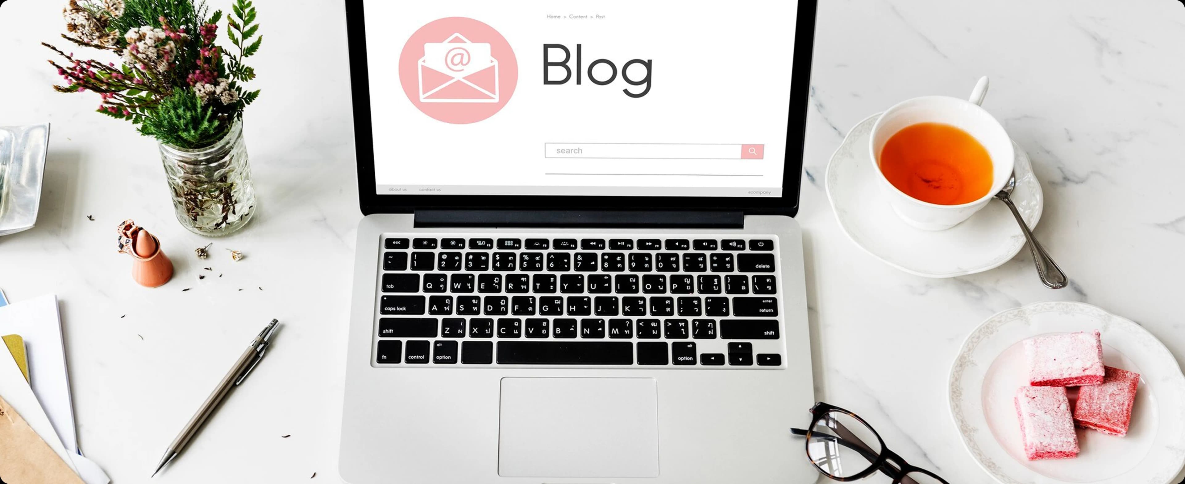 Blog page banner